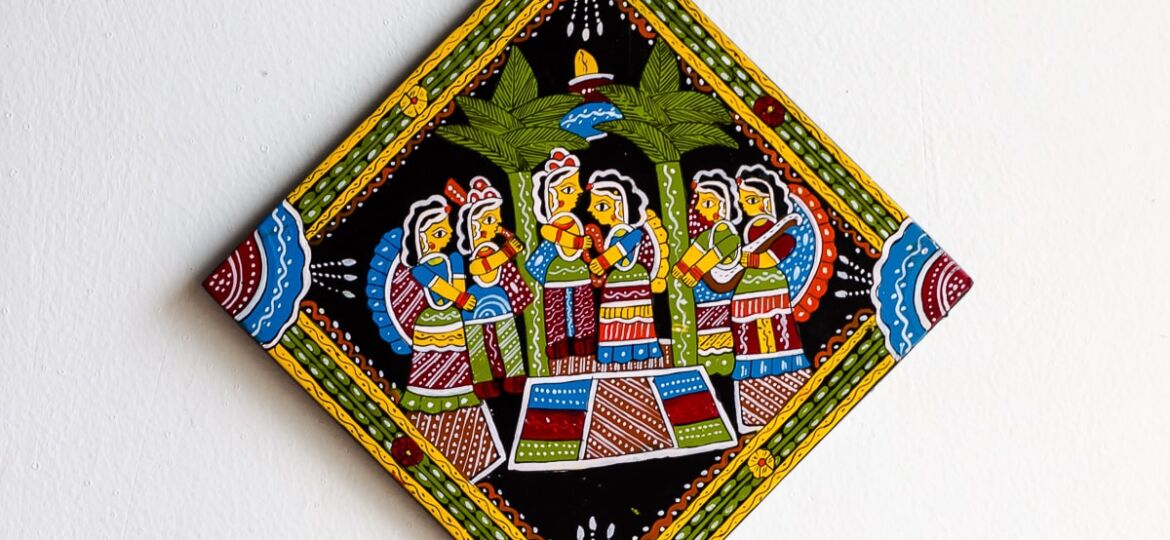 TSS wall decor hand painted indian culture state