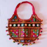 Kutch Embroidery/Applique Handbag for Girls and Women (multicolour)