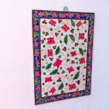 Meenakari Painting Wall Hanging Flower Theme