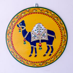 Meenakari Painting Wall Hanging (Camel)