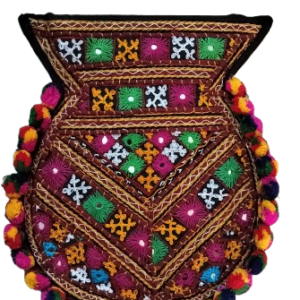 Kutch Embroidery/Applique Handbag for Girls and Women