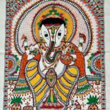 TSS madhubani mithila painting hand painted indian culture state