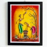 Tribal Clay Art Wall Hanging