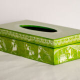 Warli Painting Box Tissue Holder