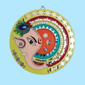 Lippan Wall Hanging Décor Ganesha 12 Inch dia