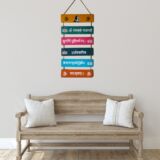 Wall Hangings, MDF Decor, Spiritual Quotes