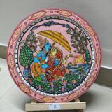 Radhe Krishna Pattachitra Painting Wall hanging