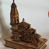 Shri Ram Mandir Ayodhya 3D Model, 7.5″