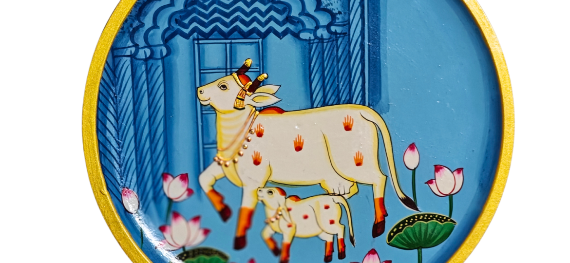 pichwai kamdhenu cow